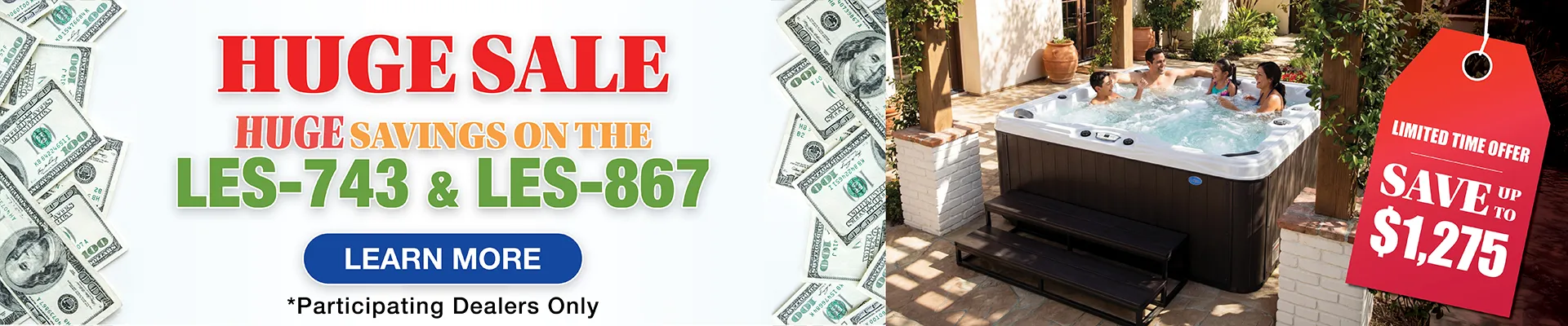 Calspas hot tub being used in a family setting - Cape Girardeau